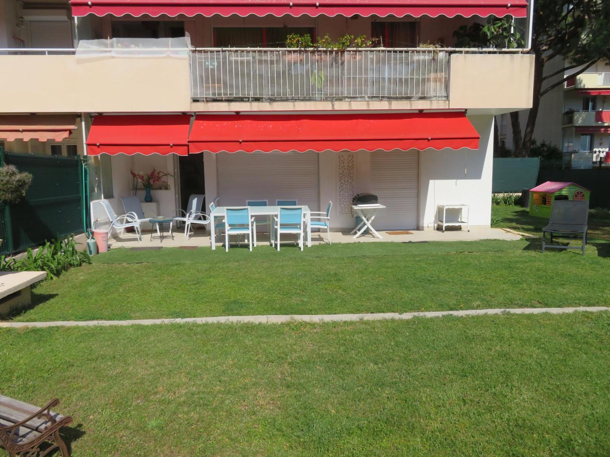 Superbe Rez De Jardin Dans Residence Au Calme Nice Exterior photo