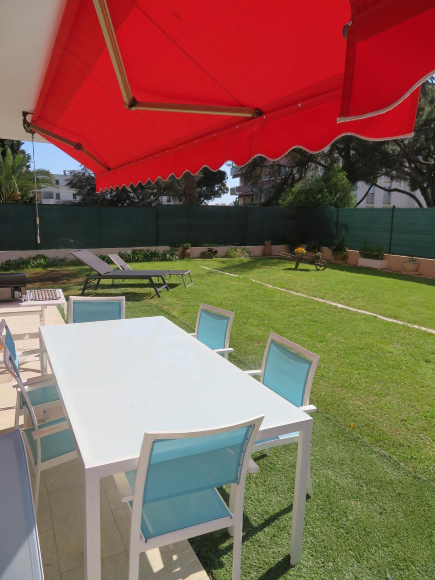 Superbe Rez De Jardin Dans Residence Au Calme Nice Exterior photo