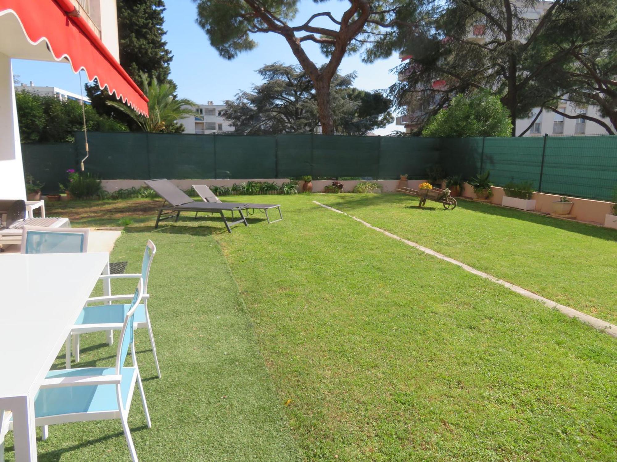 Superbe Rez De Jardin Dans Residence Au Calme Nice Exterior photo